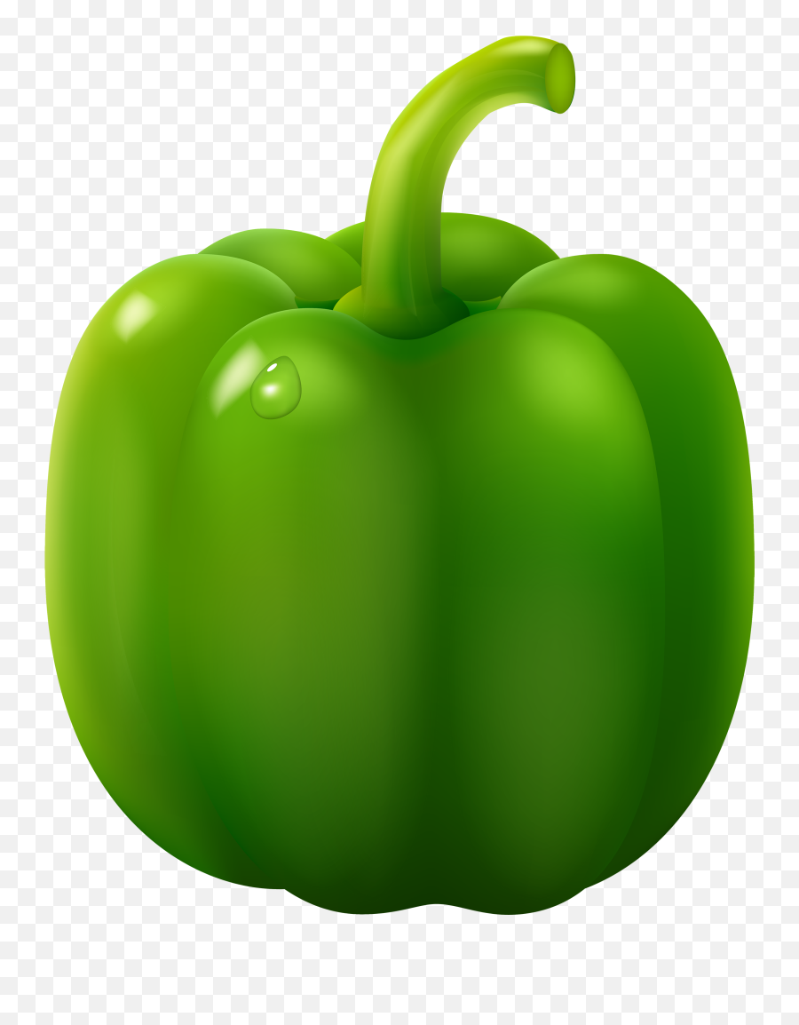 Green Pepper Clipart - Green Bell Pepper Clipart Emoji,Chili Pepper Emoji