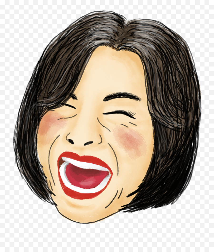 Expression Funny Laughter Womens Creation - Joke Emoji,Nervous Emoticons