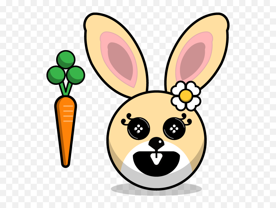 Hunny Bunnys Stickers - Puntos Riscados De Africanos Emoji,Who Cares Emoji