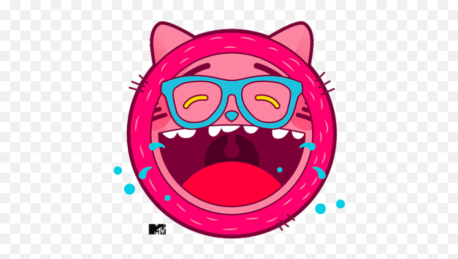 Babao Excited Gif - Dot Emoji,Drooling Emoji Gif