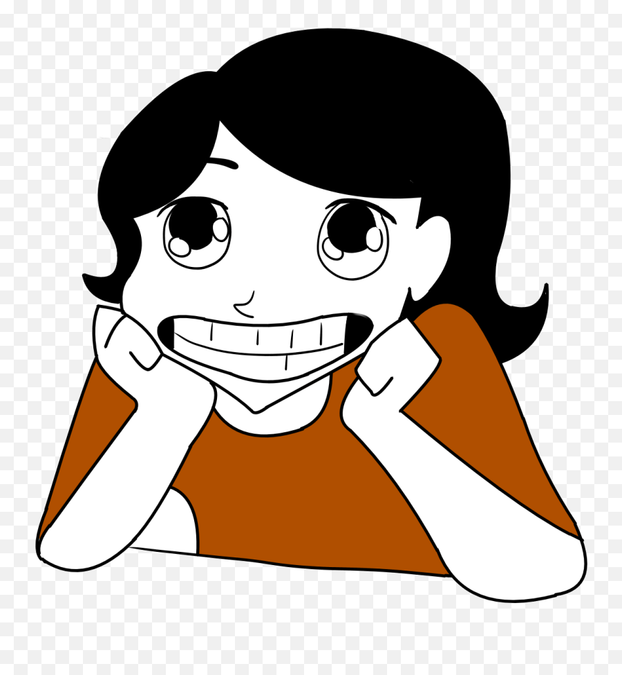 Great Girls By Clara Baidel - Happy Emoji,Flipping Hair Emoji