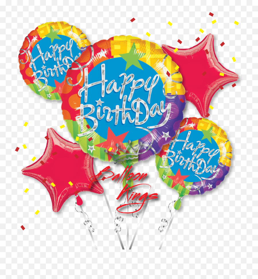 Happy Birthday Blitz Bouquet - 1st Birthday Clipart For Boys Emoji,Happy Birthday Emoji Text
