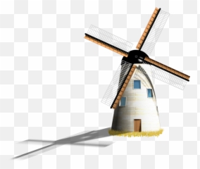 Ftestickers Windmill Netherlands Dutch - Png Emoji