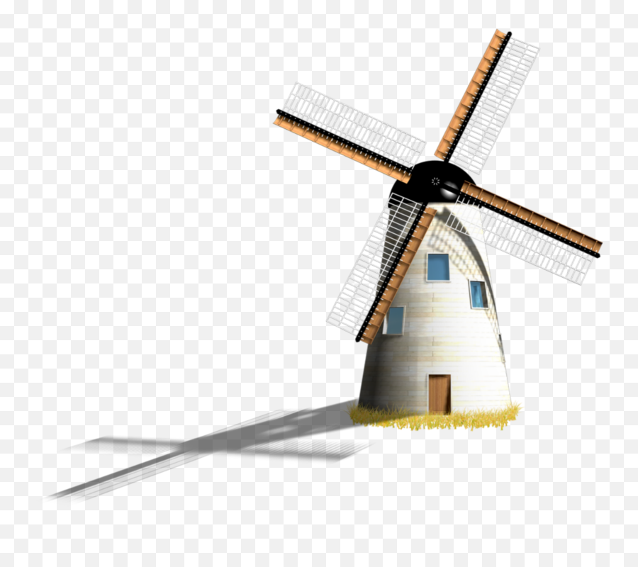 Ftestickers Windmill Netherlands Dutch - Dutch Windmill Png Emoji,Windmill Emoji