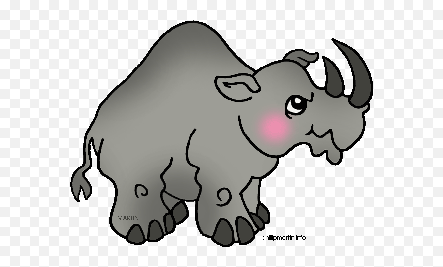 Footprint Clipart Rhino Footprint Rhino Transparent Free - Rhino Clip Art Emoji,Rhino Emoji