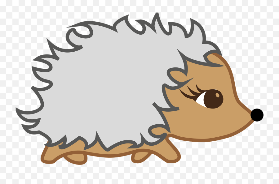 Free Cute Porcupine Cliparts Download - Animated Hedgehog Emoji,Porcupine Emoji