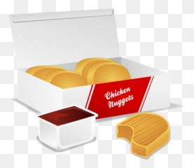 Chicken Nuggets - Clipart Emoji