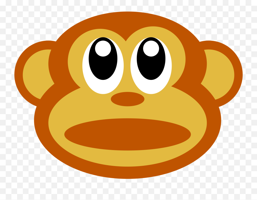 Clipart Monkey Face Clipartfest - Clip Art Monkey Face Emoji,Monkey Emoticon