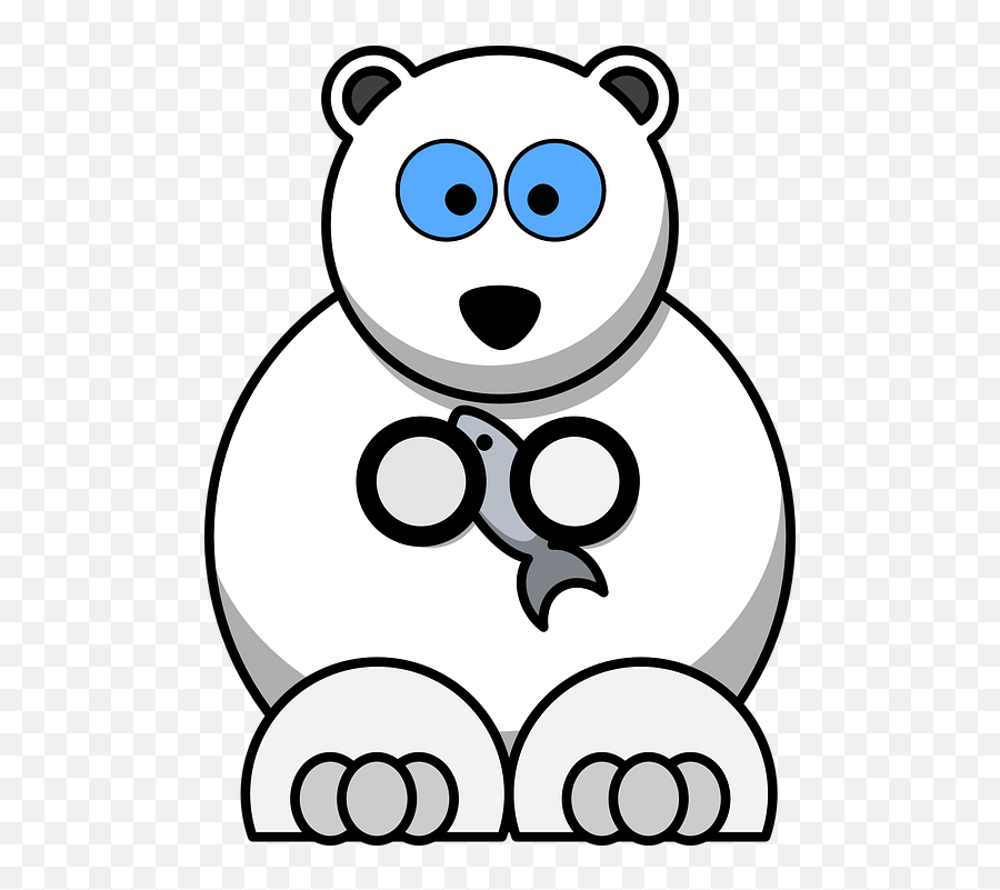 Free Arctic Penguin Vectors - Easy Cute Polar Bear Drawing Step By Step Emoji,Syringe Emoji