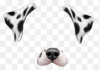 Png - Snapchat Dog Filter Ears Emoji