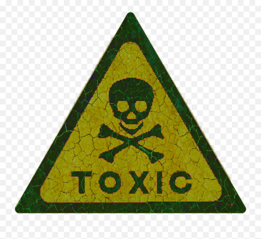 Biohazard Bio - Toxic Clipart Emoji,Radiation Emoji