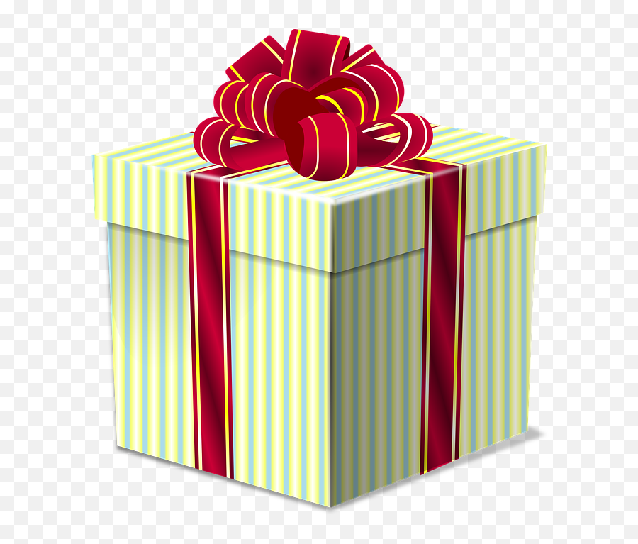 Bow Box Christmas - Christmas Gift Transparent Background Emoji,Christmas Present Emoji