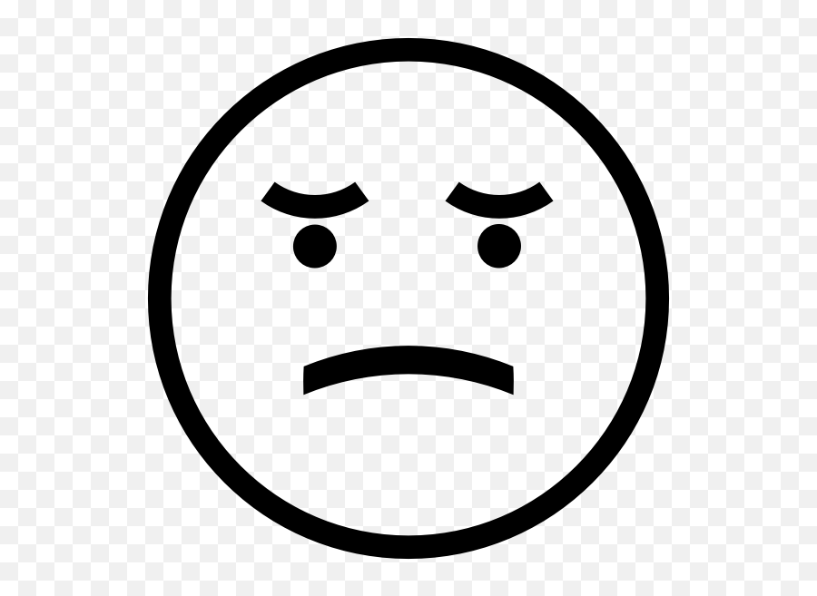 Hopeless Smiley Face - Stick Figure Head Png Emoji,Sad Emoji