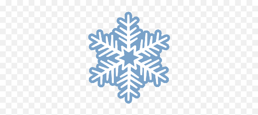 Holy Snow - Snowflake Emoji,Snow Emoticons