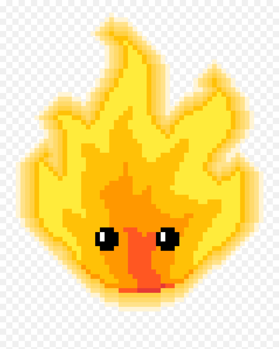 Pixilart - Cute Fire By Mmg28rtt Clip Art Emoji,Fire Emoticon