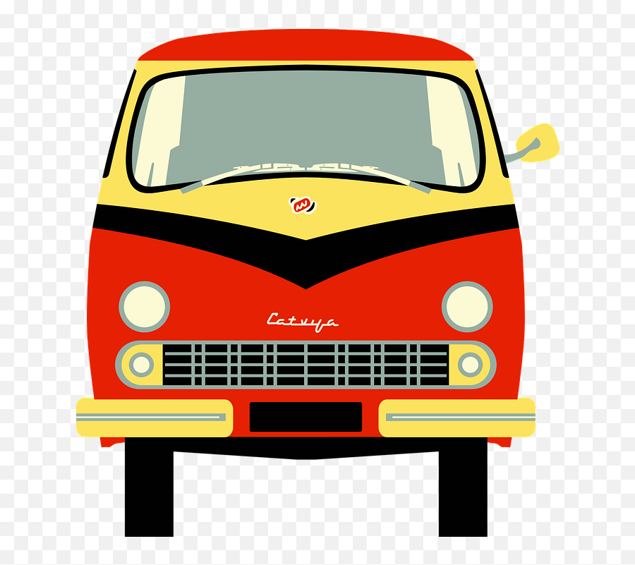 Mini Van Clip Art Emoji,School Bus Emoji