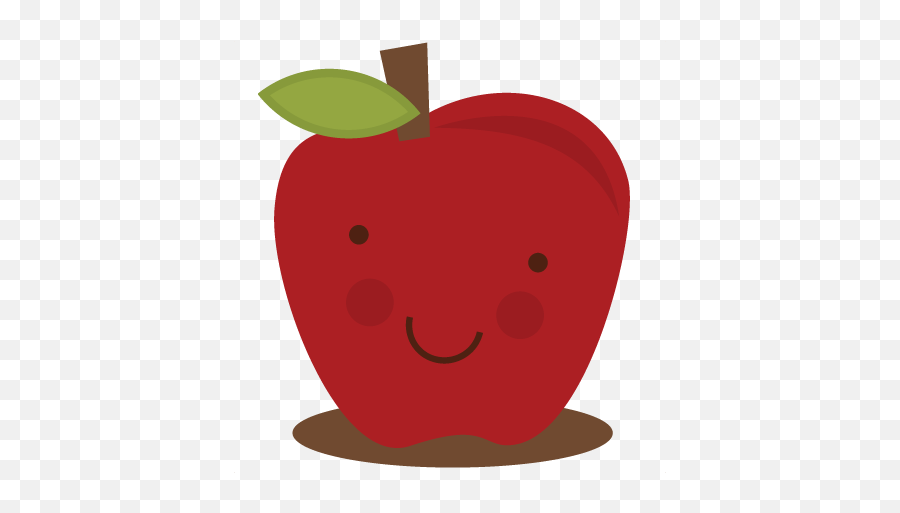 Cute Apple Clipart Smile - Wikiclipart National Archaeological Museum Emoji,Cute Emoticon Faces