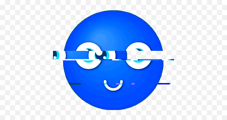 Bleu Eyes Gifs - Smiley Emoji,Shifty Eyes Emoticon