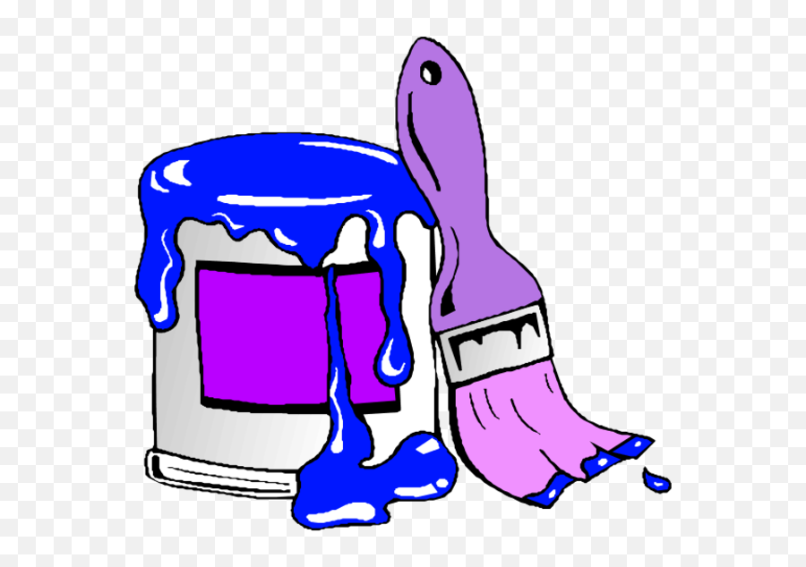 Paint Can Clipart - Clip Art Library Paint And Brush Clipart Emoji,Paint Bucket Emoji