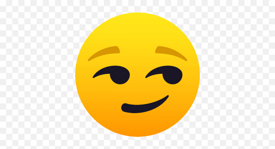 Smirking Face Joypixels Gif - Smirking Face Emoji,Stare Emoji