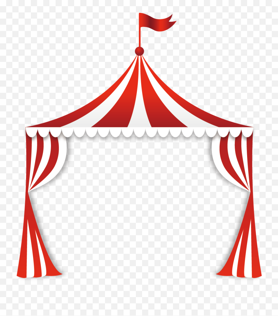 Circus Tent Clip Art - Circus Theme Png Emoji,Tent Emoji