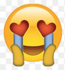 Download Emoji Love Heart Crying Tears Omg Cute - In
