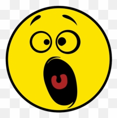 Smiley Amazed Surprised - Smiley Face Clip Art Emoji,Suprised Emoji