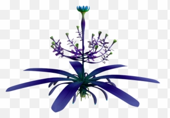 Alien Grass Bright - Fernleaf Lavender Emoji