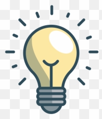 Bulb Icon - Icon Light Bulb Transparent Png Emoji,Emoji Light Bulb
