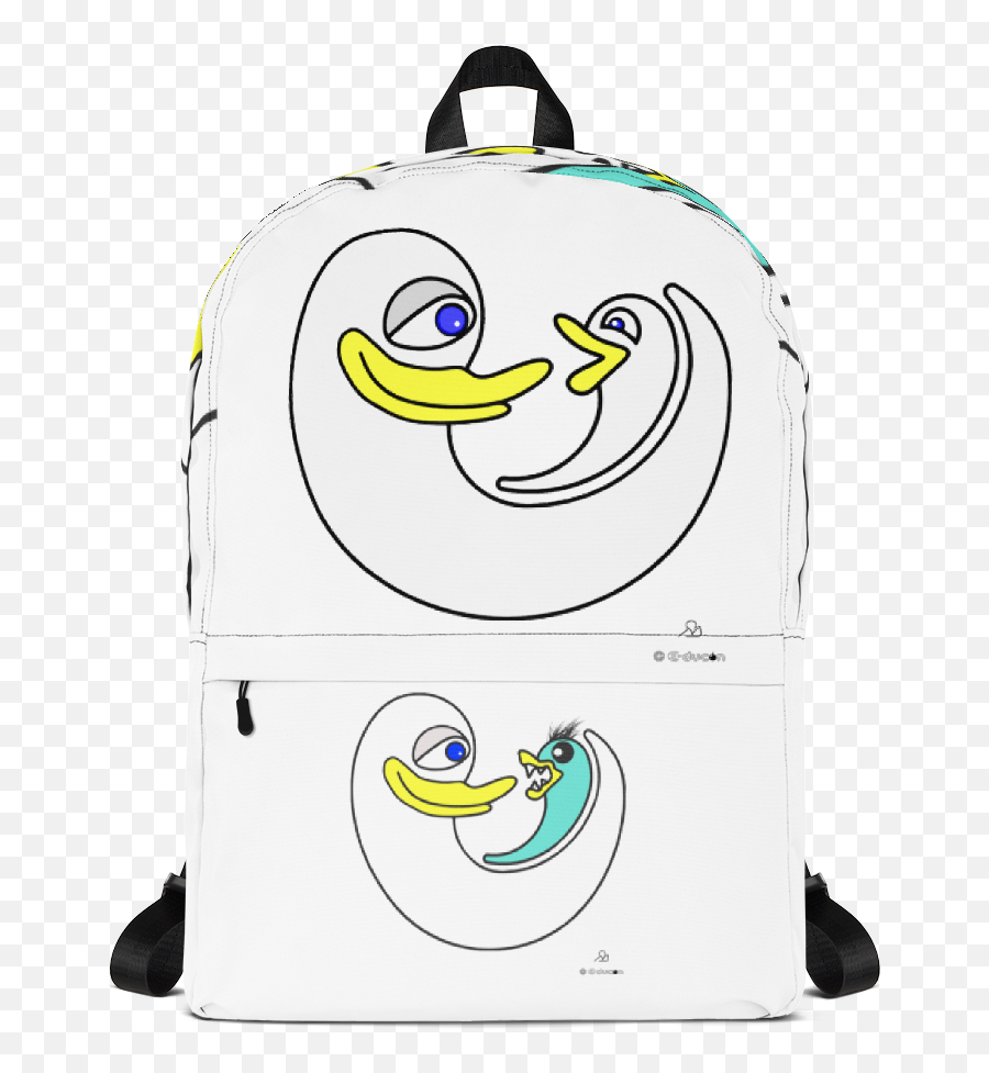 Backpack Sac À Dos - Custom Backpacks With Name Emoji,Emoticon Backpack