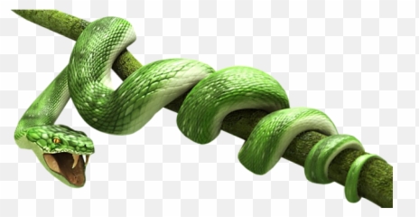 Download - Green Snake Png Emoji