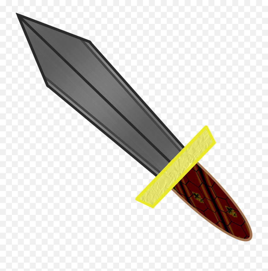 Sword Weapon Medieval Knight - Knight Medieval Sword Cartoon Emoji,Samurai Sword Emoji