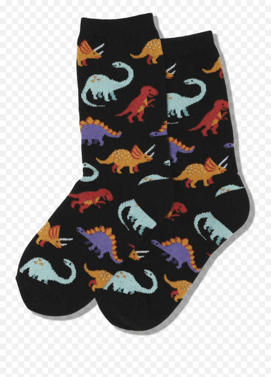 Kids Dinosaur Crew Socks - Sock Emoji,Dinosaur Emoji