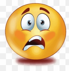 Scared Emoji Png Free Download - Smiley,Scared Face Emoji