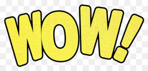 Free Amazed Amazing Illustrations - Wow Text Emoji