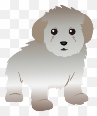 Poodle Clip Alternative Transparent Png Clipart Free - Cartoon Toy Poodle Puppy Emoji,Poodle Emoji