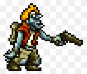 Emoji Vomitando Gif - Metal Slug Marco Zombie,Puking Emoji Gif