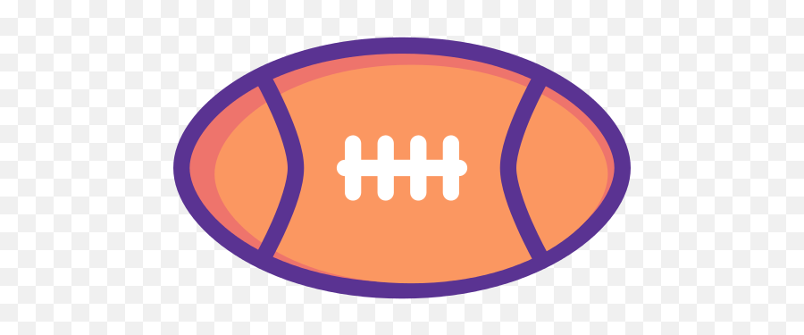 Rugby Ball Icon At Getdrawings - Kick American Football Emoji,Rugby Emoji