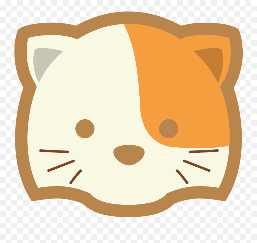 Cute Cat Face Clipart - Cat Face Png Icono Emoji,Cute Cat Emoji