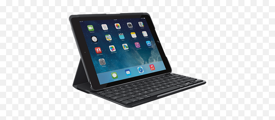 Draadloze Bluetooth - Toetsenborden Van Logitech Voor Ipad En Ipad Air With Keyboard Case Emoji,Emoji Ipad Mini Case