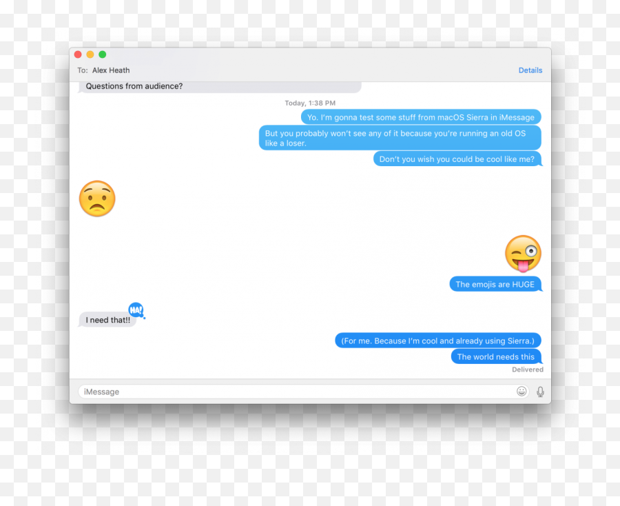 The New Operating System For Mac Is A Huge Update - Mac Os High Sierra Imessage Emoji,Mac Emojis
