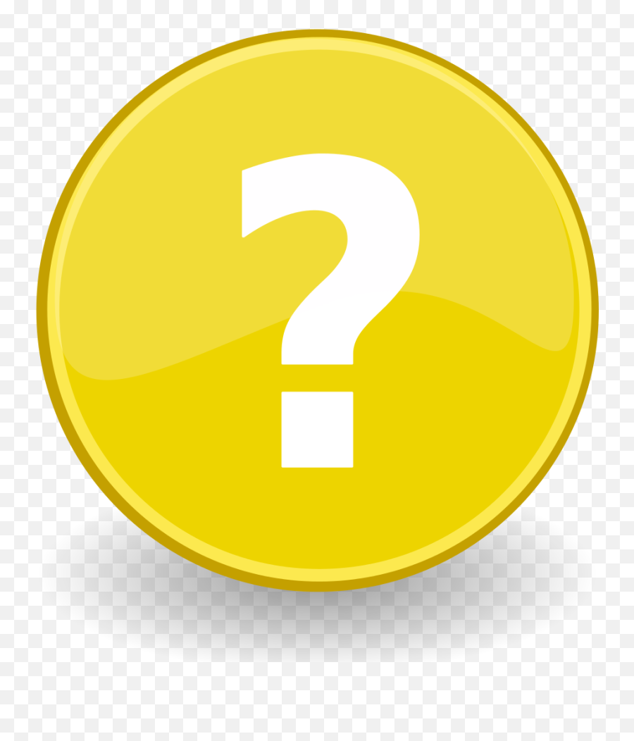 Emblem - Yellow Question Mark Icon Emoji,Question Mark In A Box Emoji