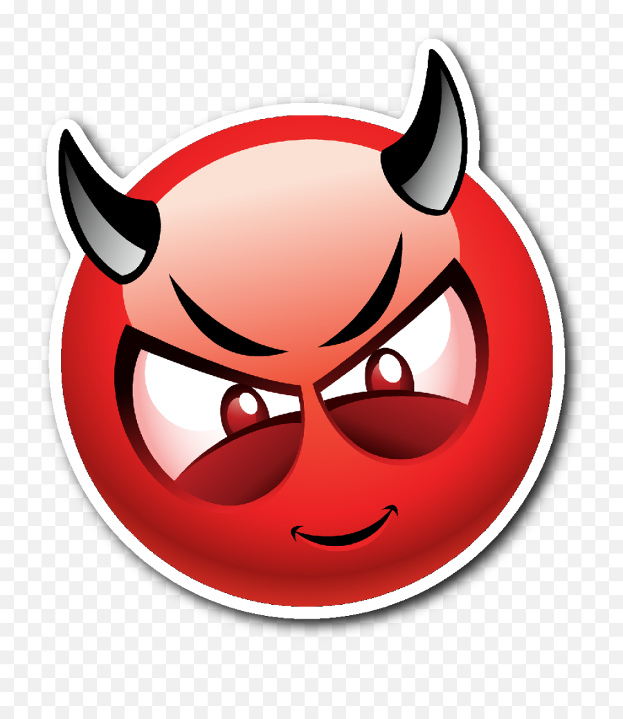 Pin - Angry Red Smiley Face Emoji,Demon Emoji