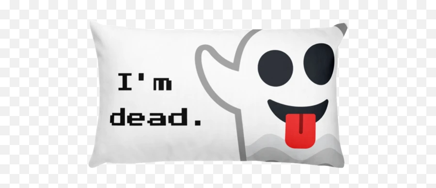 Big Comma Supply - Cushion Emoji,Ghost Emoji Transparent