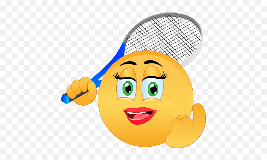 Sports Emoji Stickers - Badminton Racket Line Art,Cricket Emoji