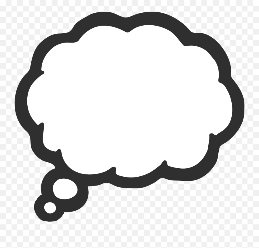 Bubble Emoji Thought Balloon Symbol - Thought Balloon,Speech Bubble Emoji