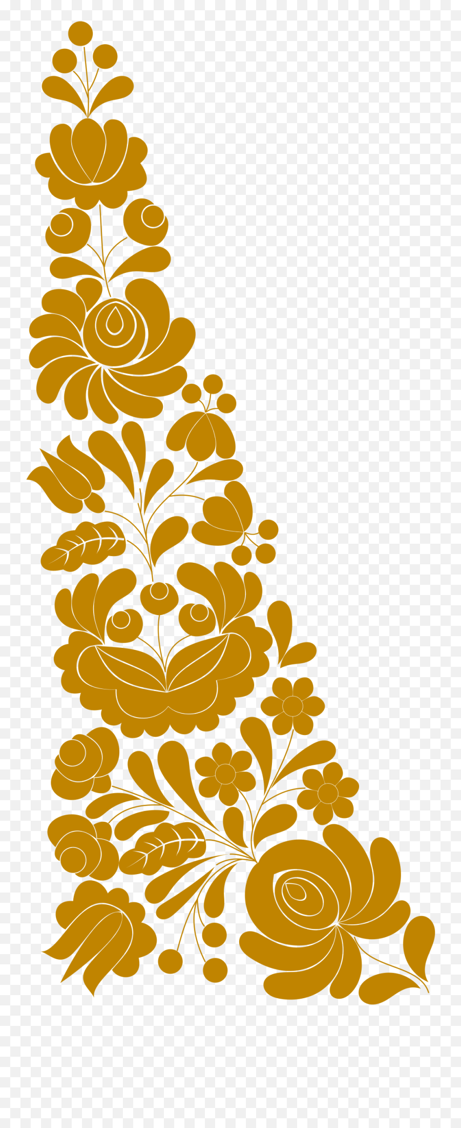 Golden Ornament Vector Clipart Image - Ornament Vector Png Gold Emoji,Alabama Football Emoji