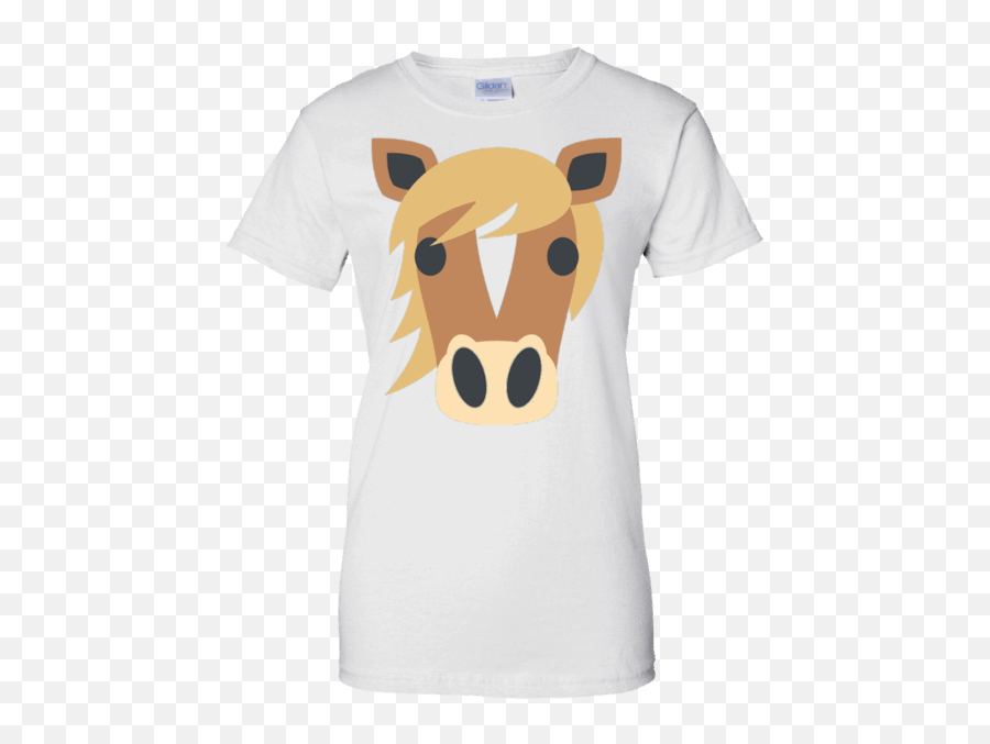 Tee - Emoji Horse Joypixels,Nose And Needle Emoji