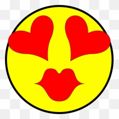 Kiss Clipart Emoticon Transparent Free For - Smiley Face Emoji