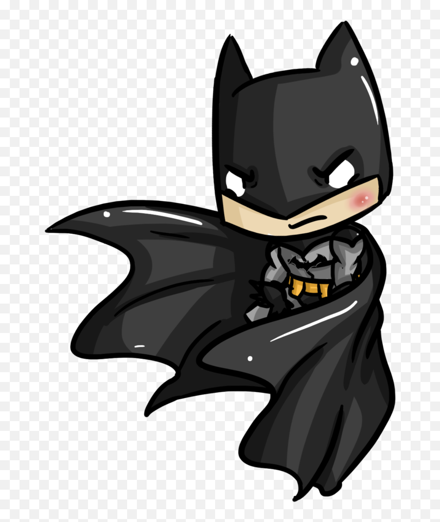 Cute Clipart Batman Cute Batman - Batman Cute Cartoon Drawings Emoji,Batman Emoji Download